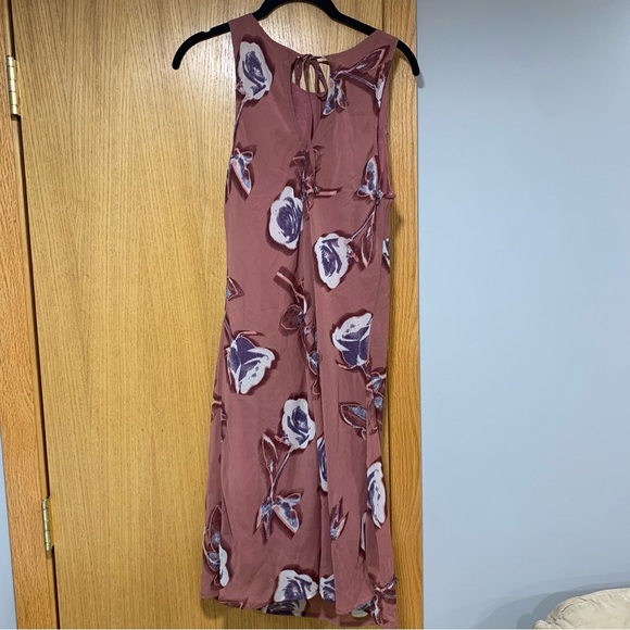 Wild Fable Dress Mini Slip Sleeveless Pink Floral - Size Medium - Picture 3 of 6